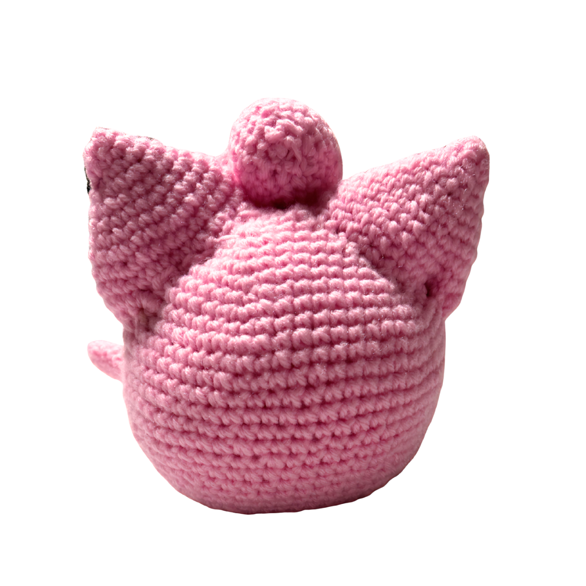 Handmade Crochet Pink Jigglypuff  Adorable 8-Inch Pokémon-Inspired Collectible