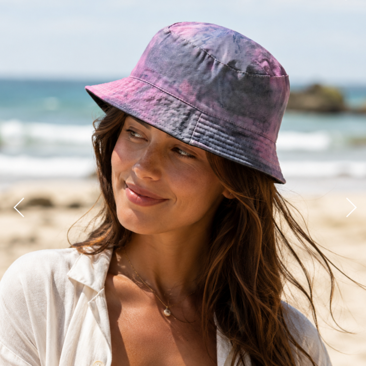 Bango's Moonberry Mist Hand-Dyed 100% Cotton Bucket Hat