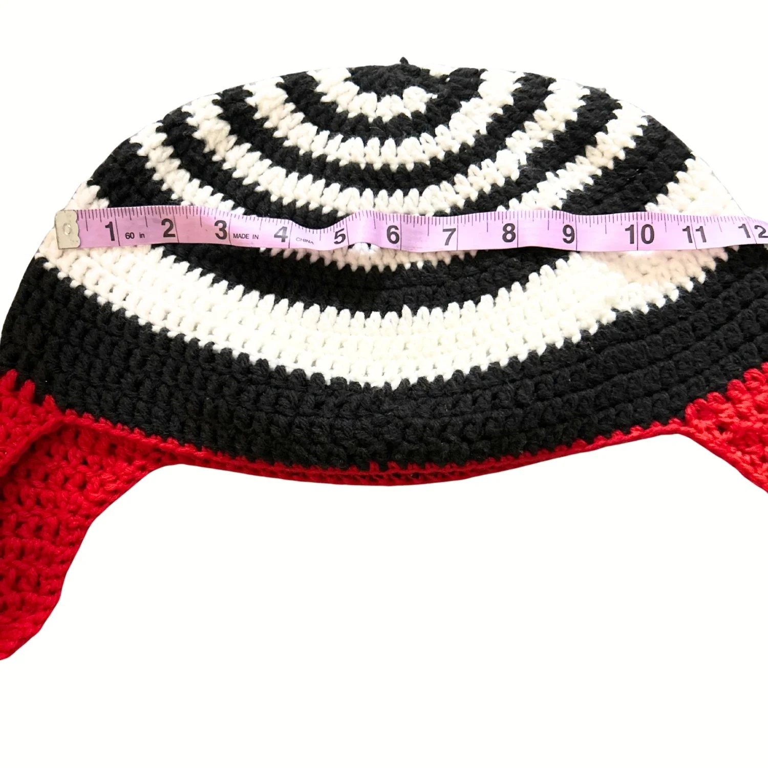 Bongo “I’m Just Kidding” Sweater-Inspired Crochet Earflap Hat