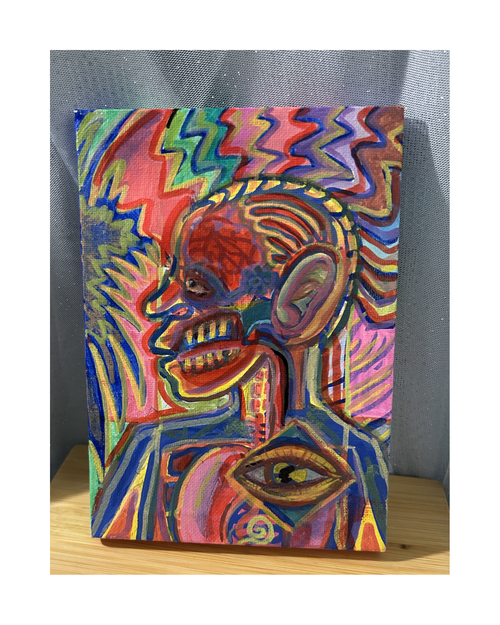 Bingo & Bongo Original Signed Canvas Painting