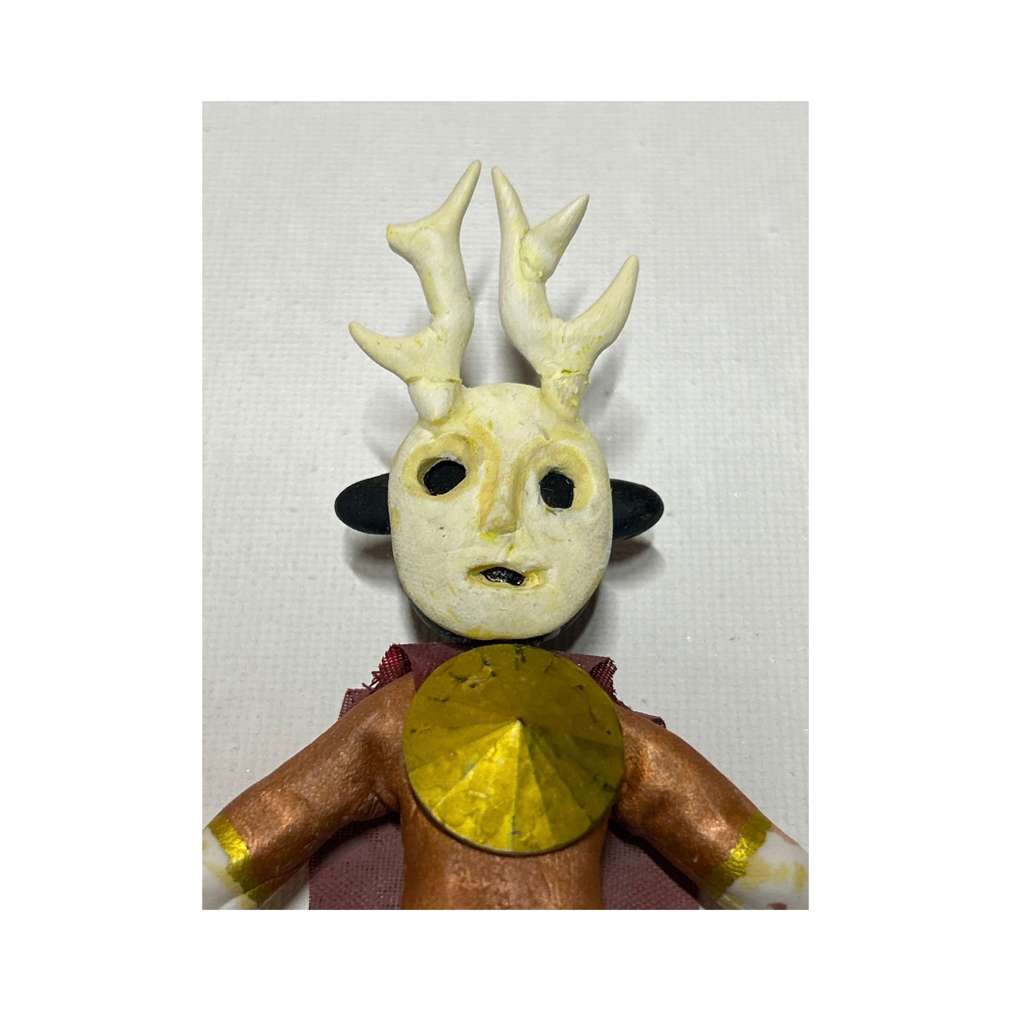 Stag by Bingo One-of-a-Kind Handmade Original Art Figurine