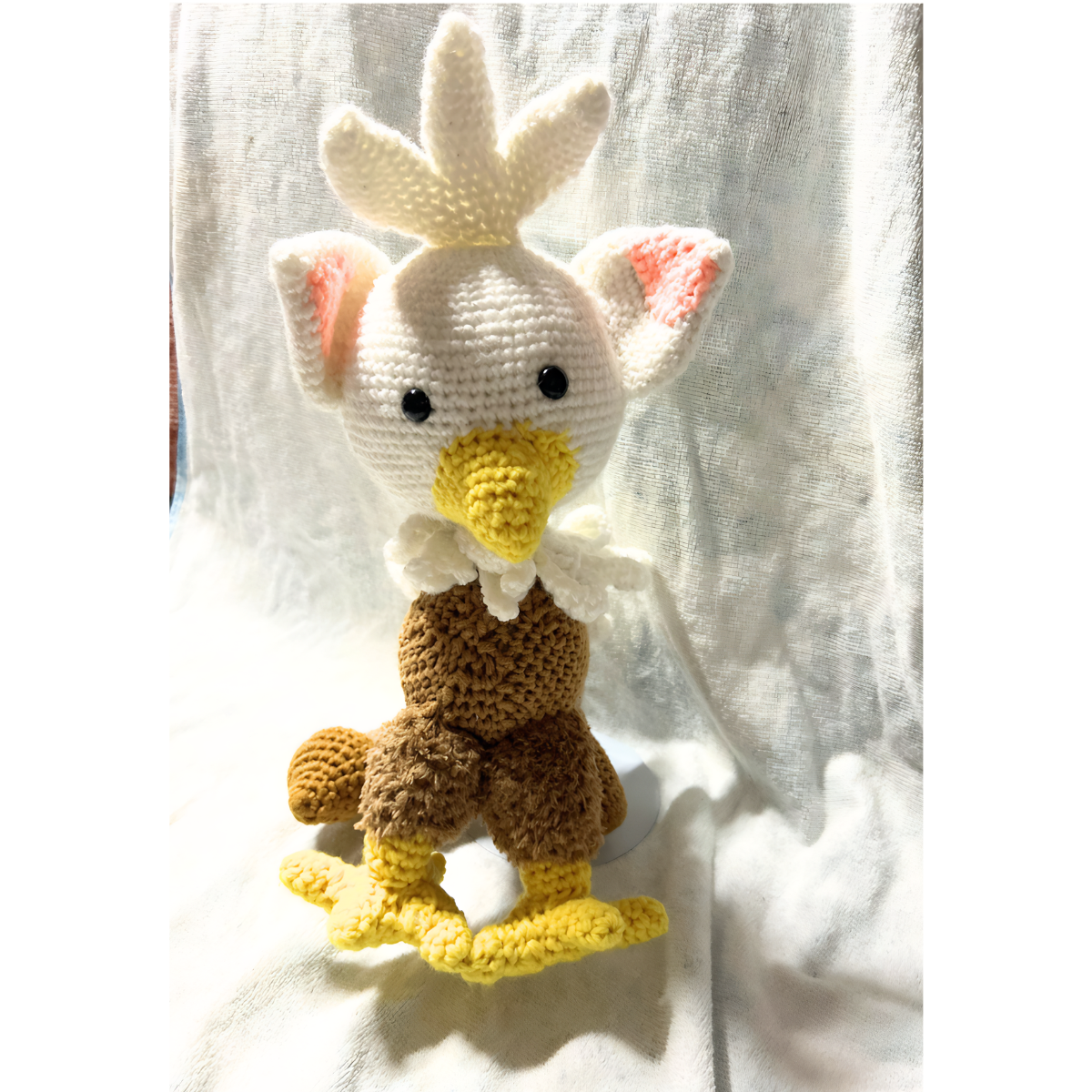 Mythical Griffin Doll & Doll Stand Included
