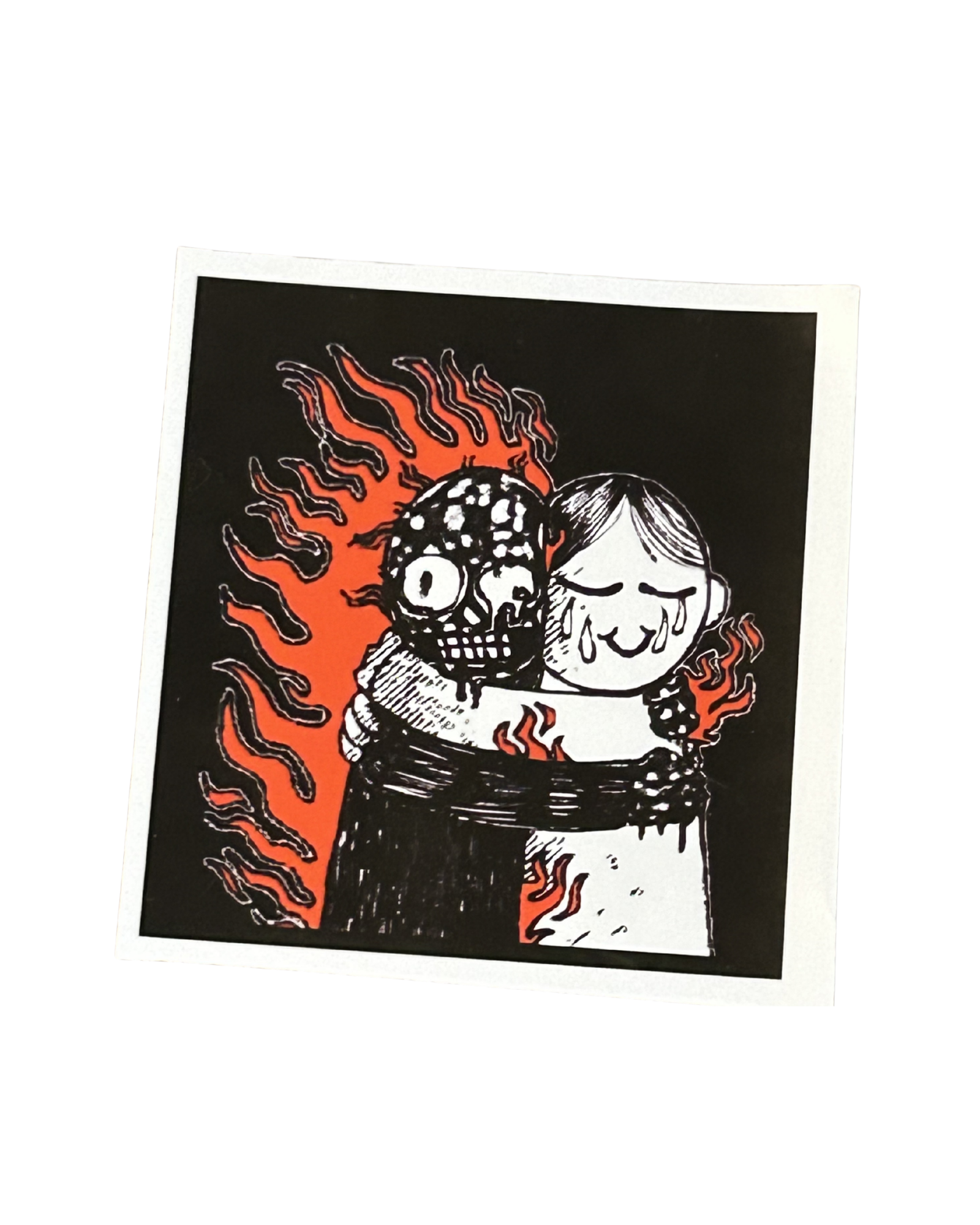Bingo's Original Art Signed Collectible Sticker