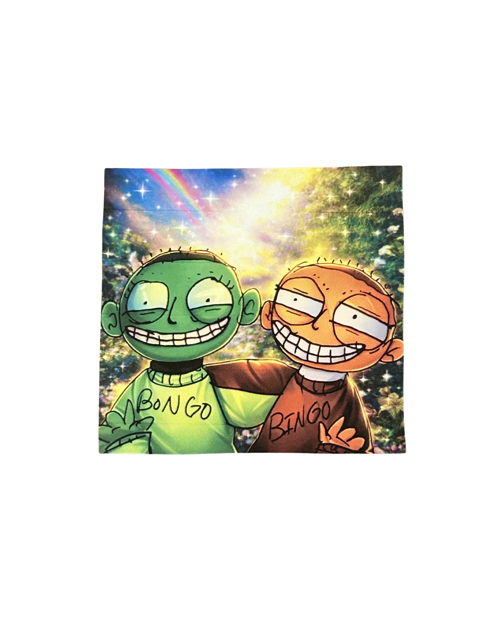 Bingo & Bongo Collab Art Collectible Sticker