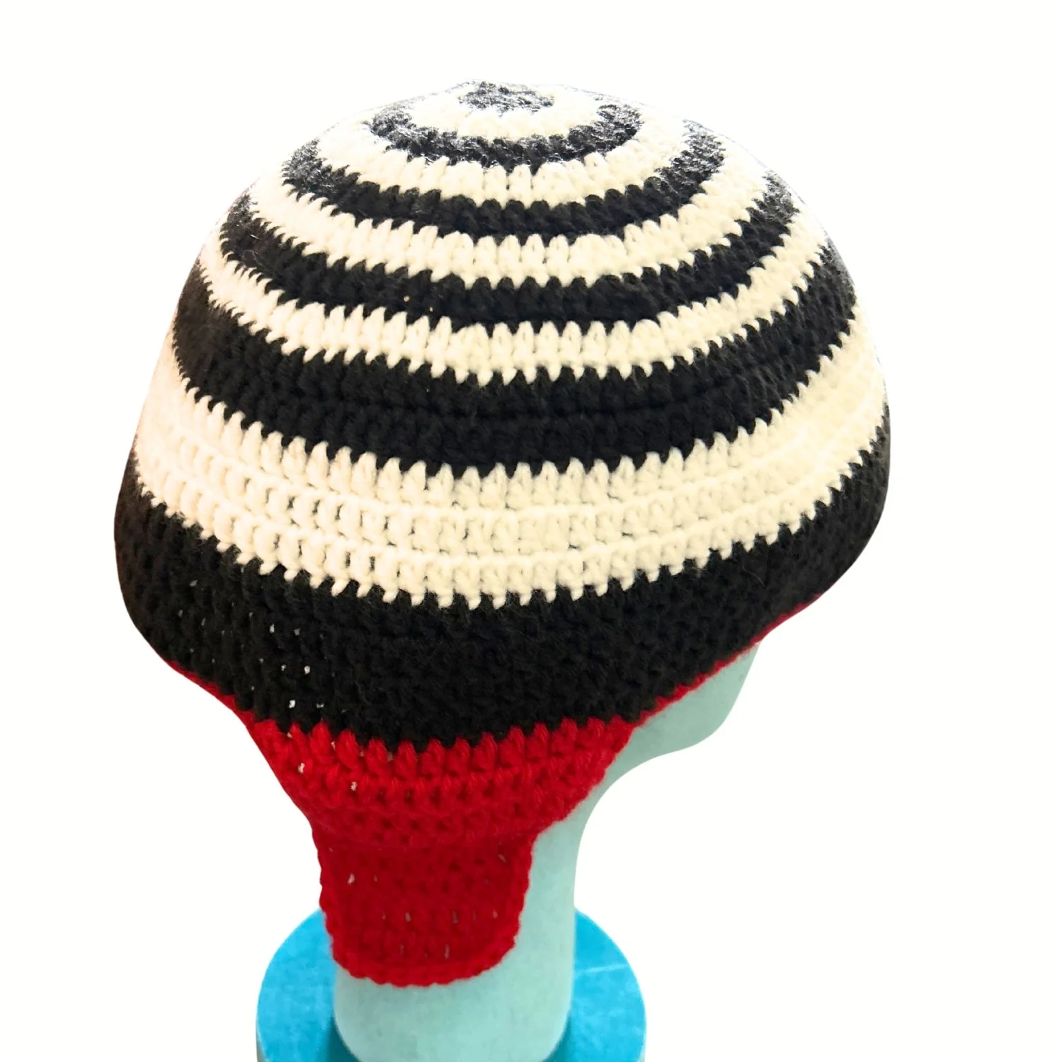 Bongo “I’m Just Kidding” Sweater-Inspired Crochet Earflap Hat