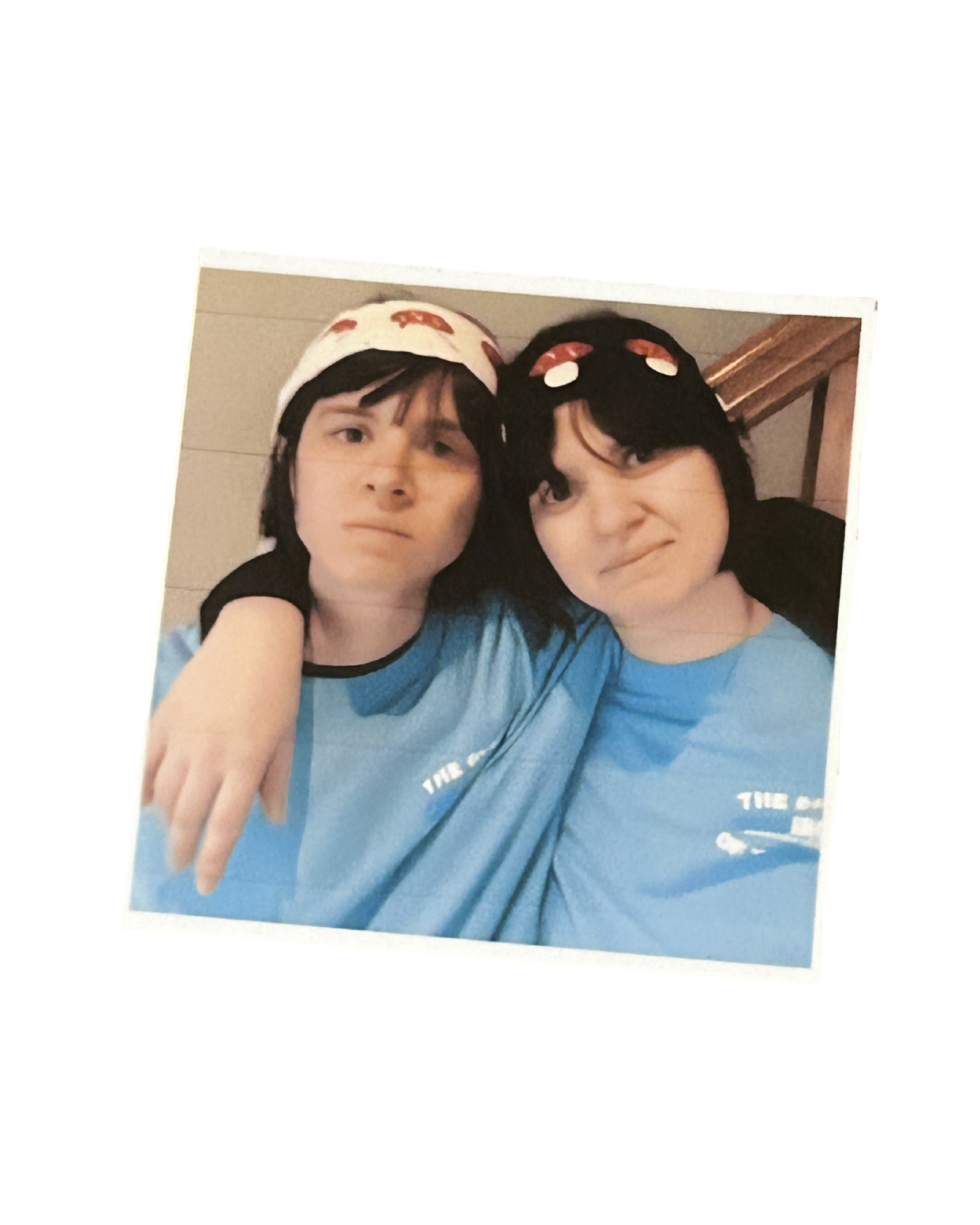 Bingo Bongo Twins Win Signed Collectible Sticker