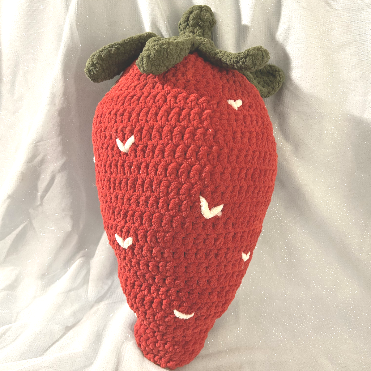 Large  Strawberry Pillow