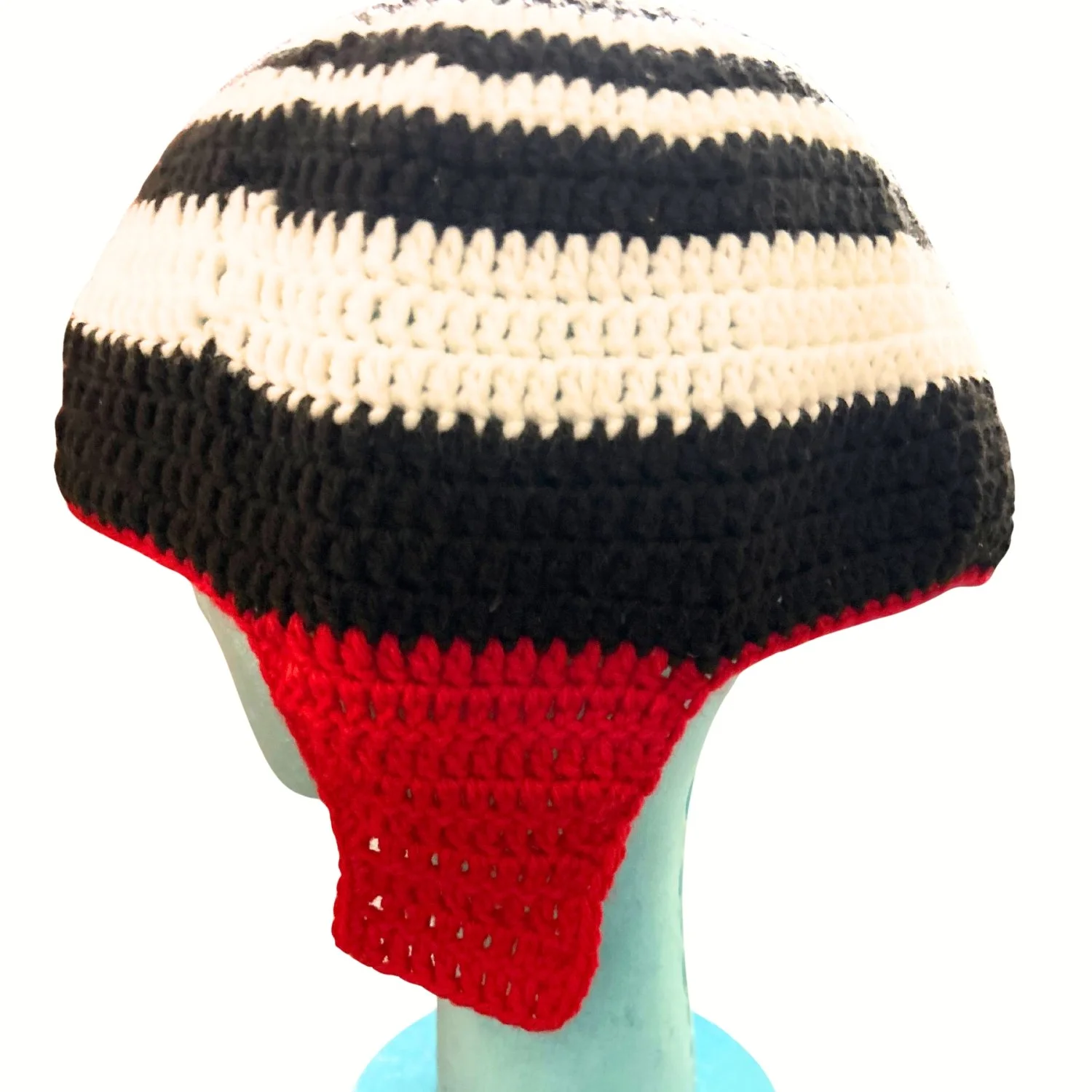 Bongo “I’m Just Kidding” Sweater-Inspired Crochet Earflap Hat