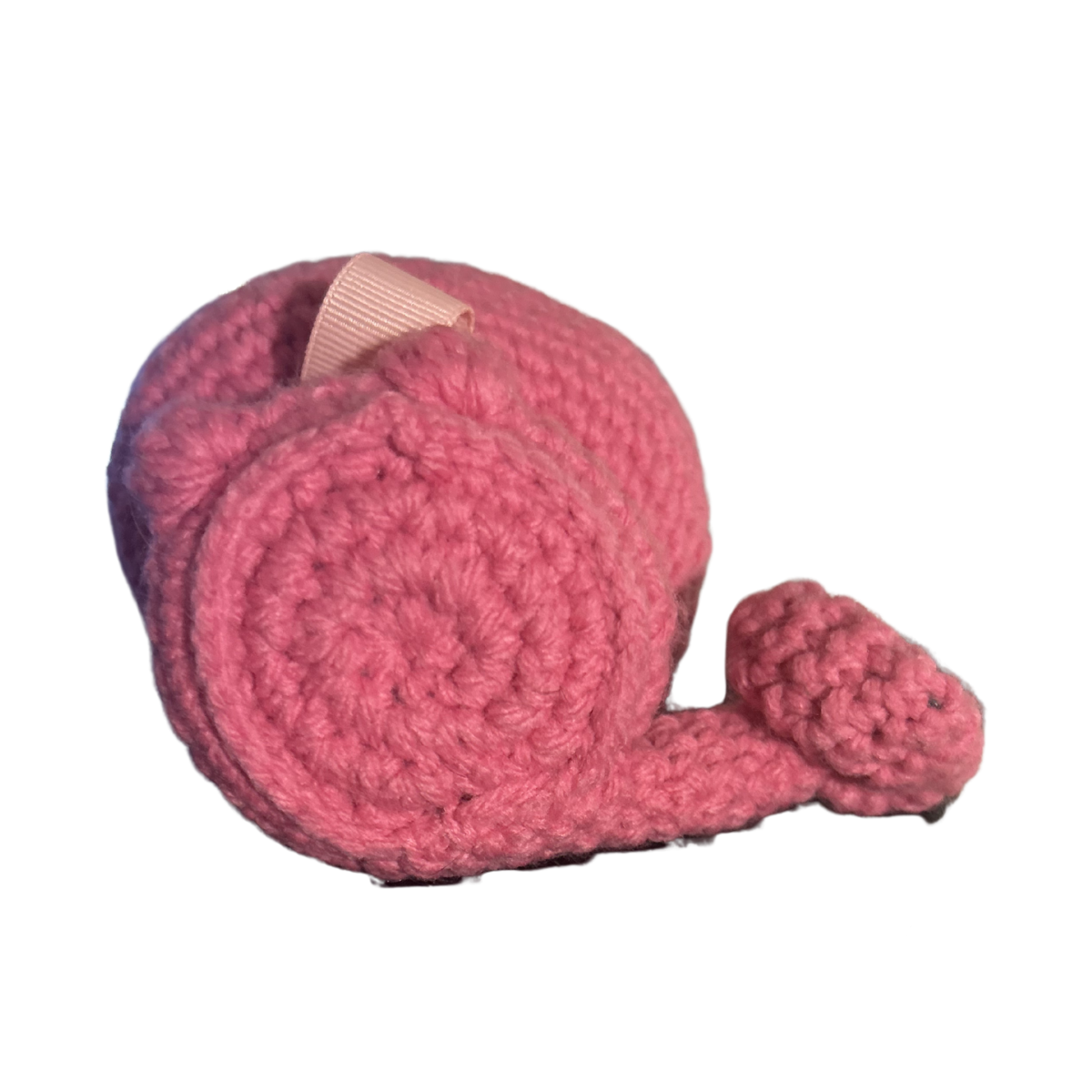 Handmade Crochet Hot Pink Kitty By MOTTS Crochet