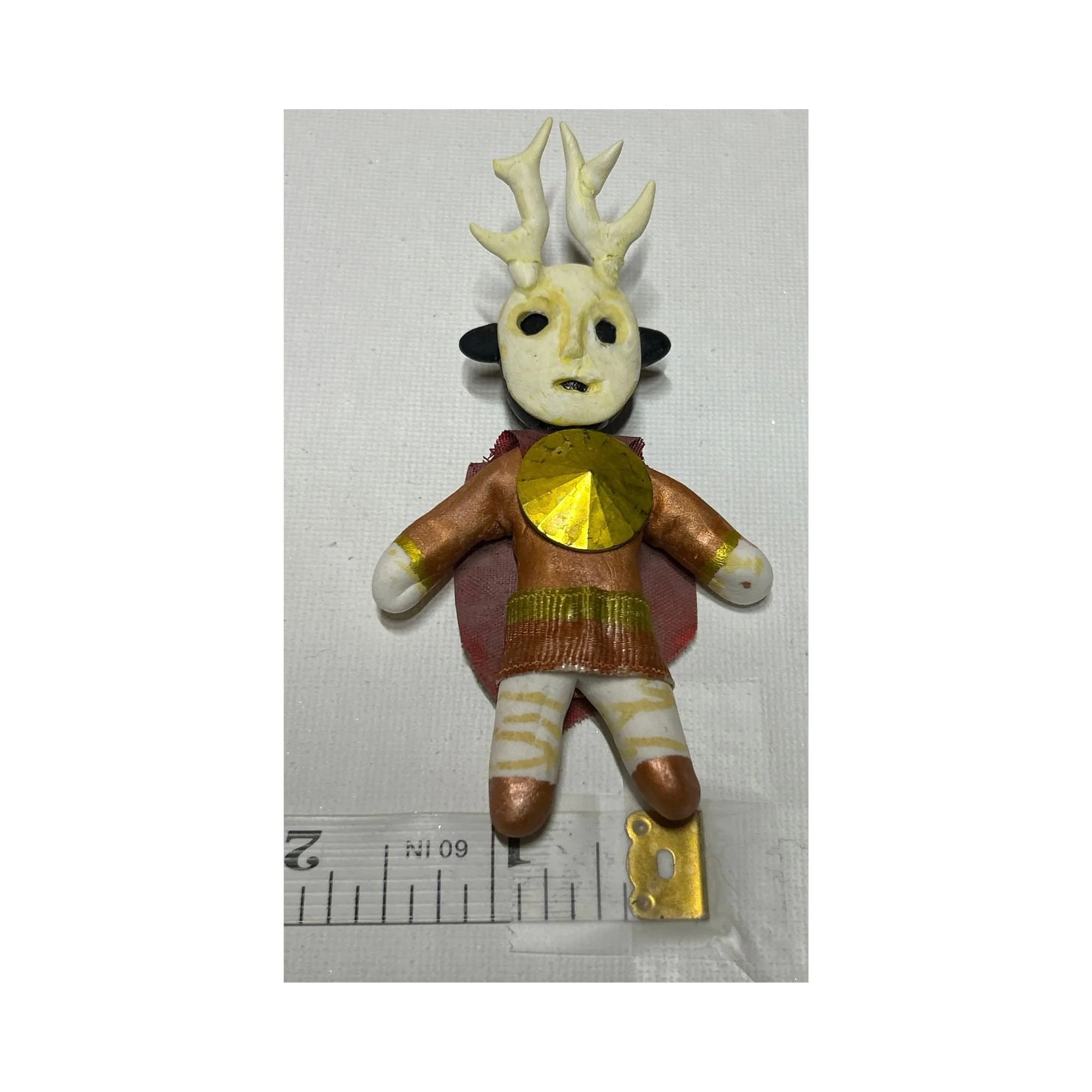 Stag by Bingo One-of-a-Kind Handmade Original Art Figurine