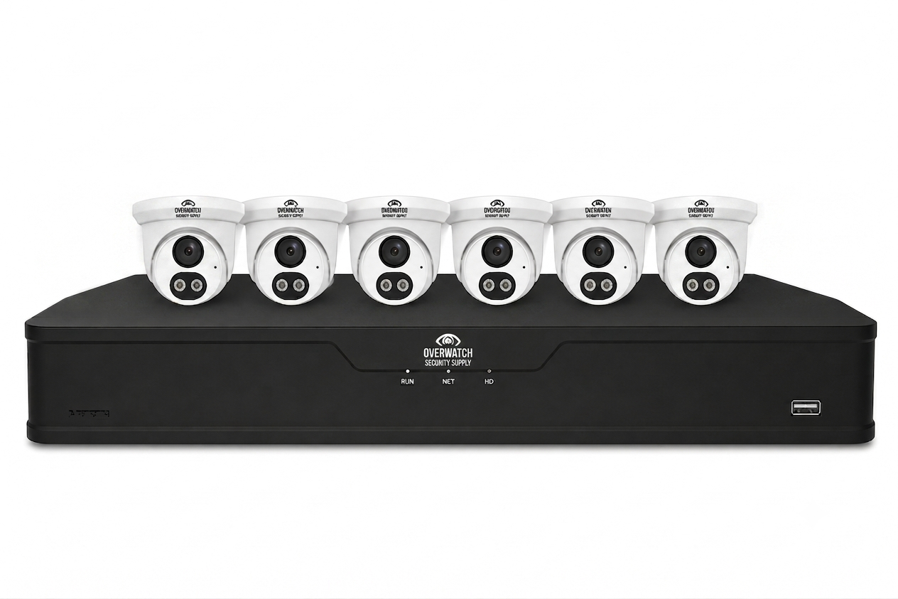 OSS 6 HD 4MP Camera 8 Channel NVR Kit
