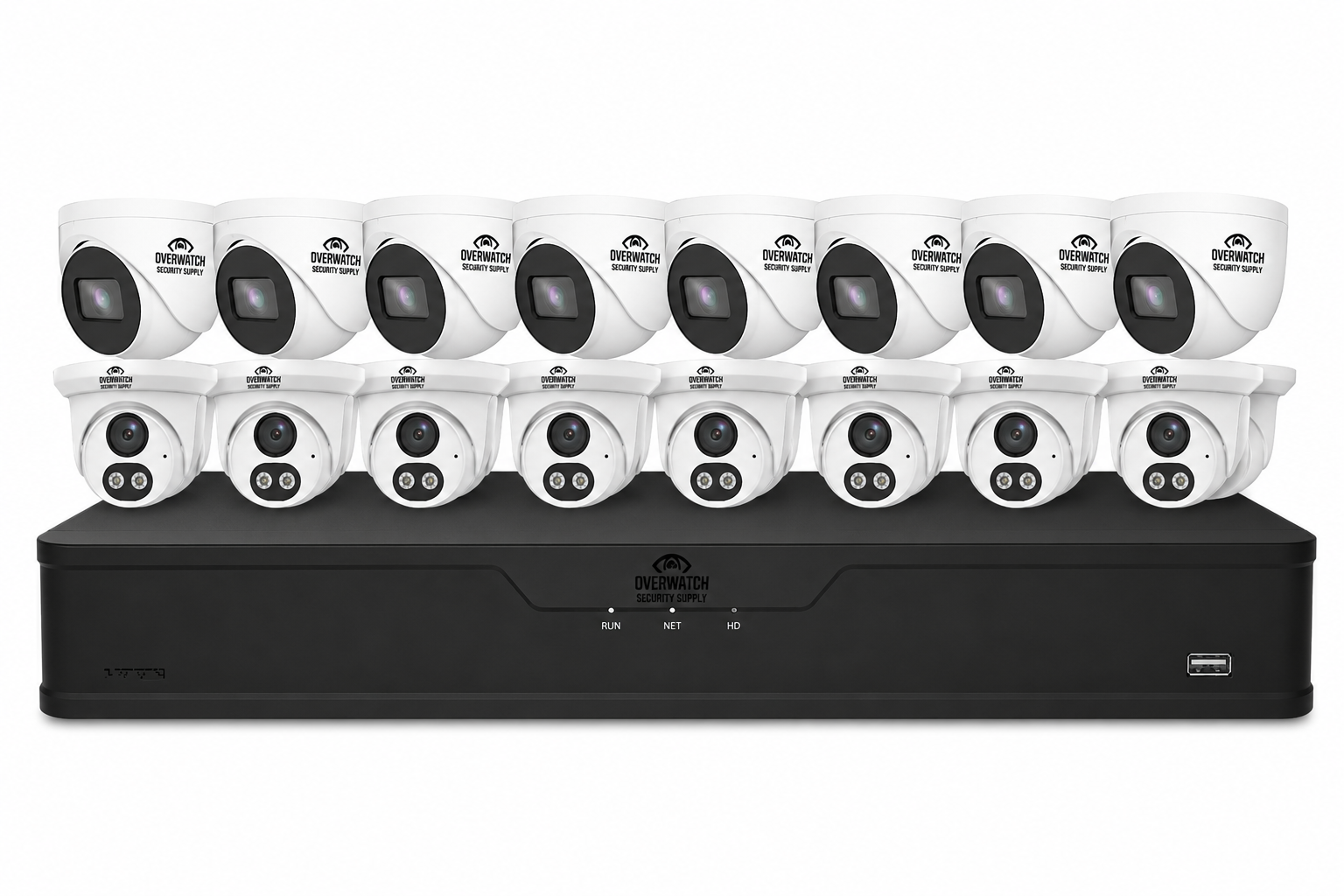 16 Channel NVR 16 HD 4 MP Camera KIT
