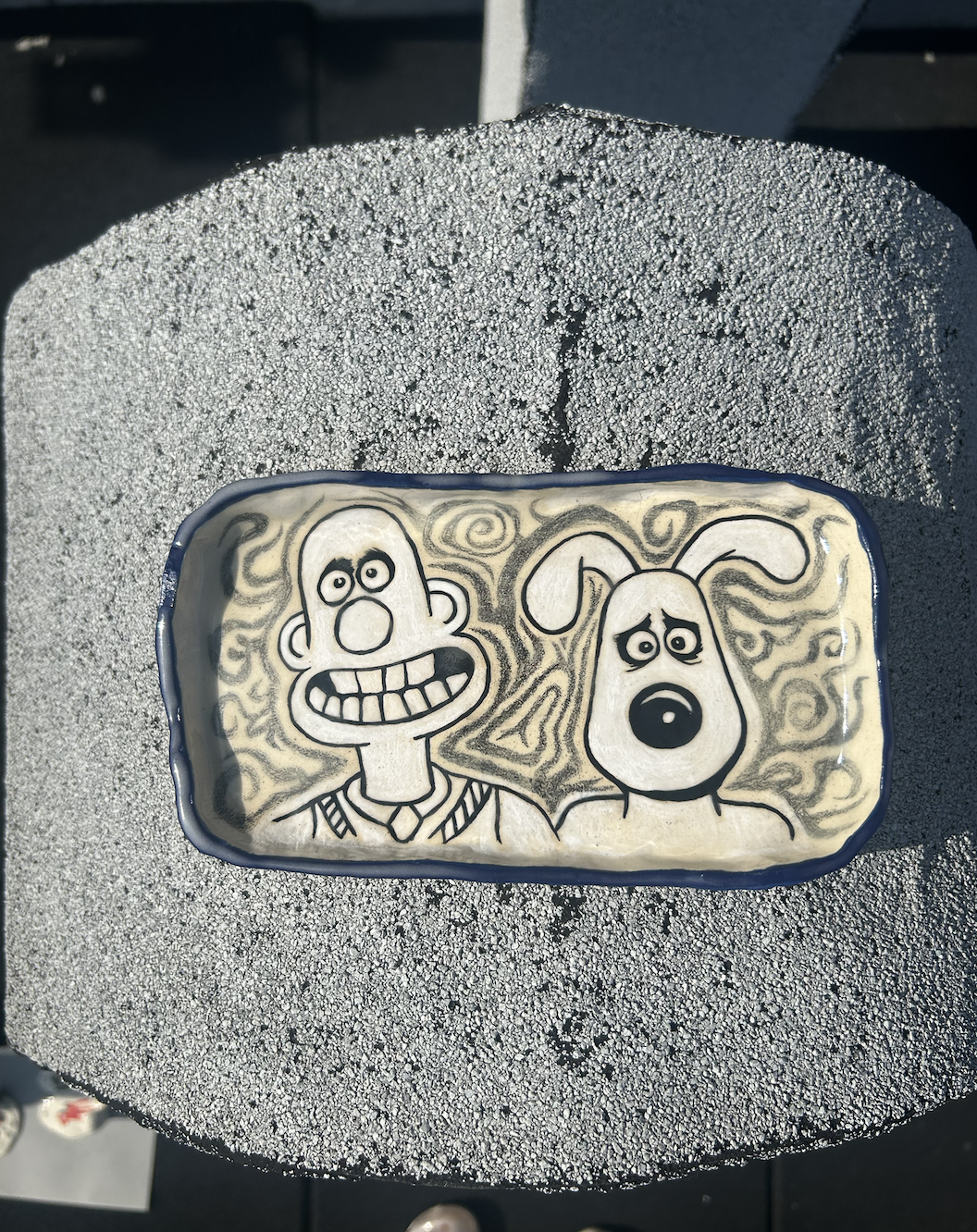 ⋆𖦹wallace & gromit tray𖦹⋆