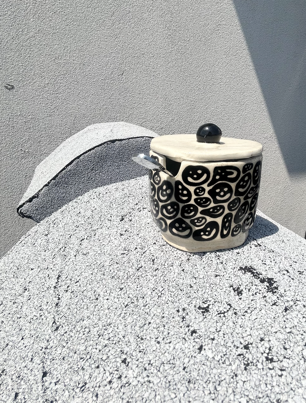 ☻ smiley salt jar ☻