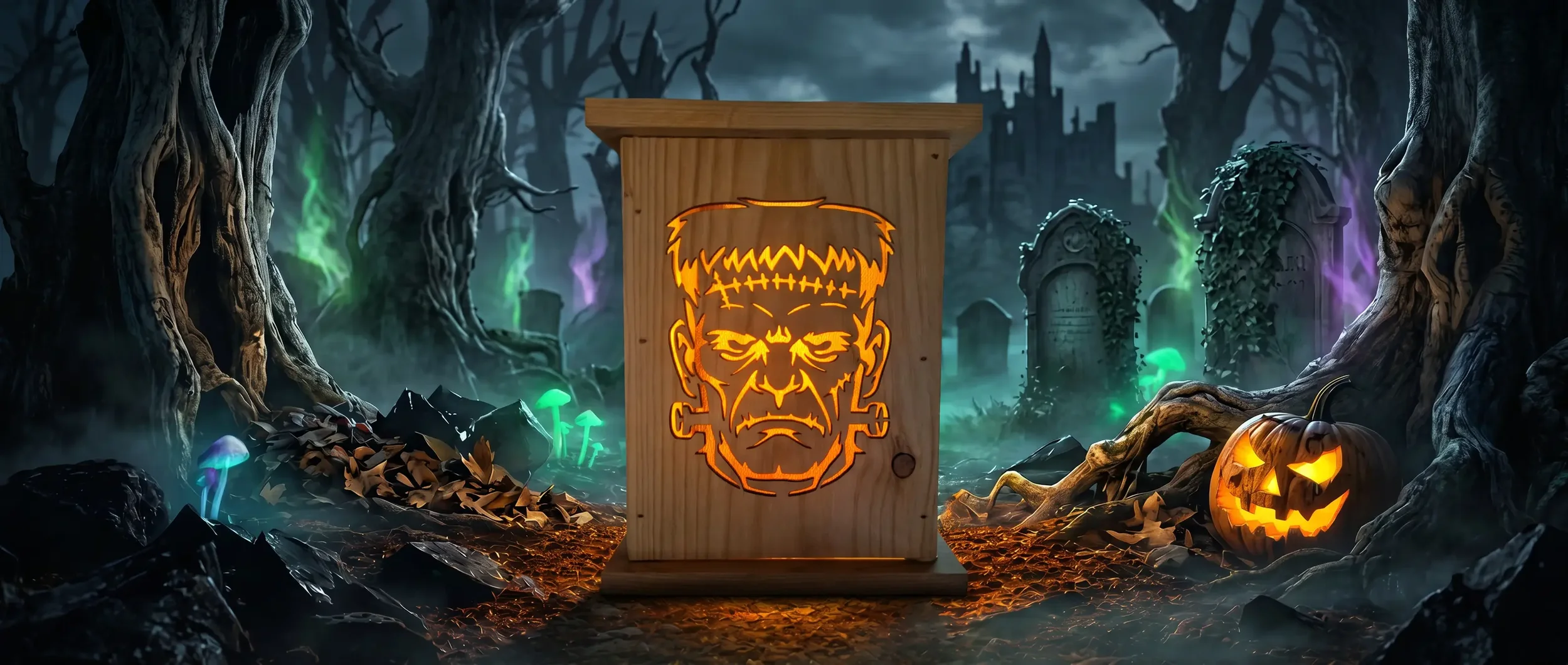 Frankenstein Solar Luminary