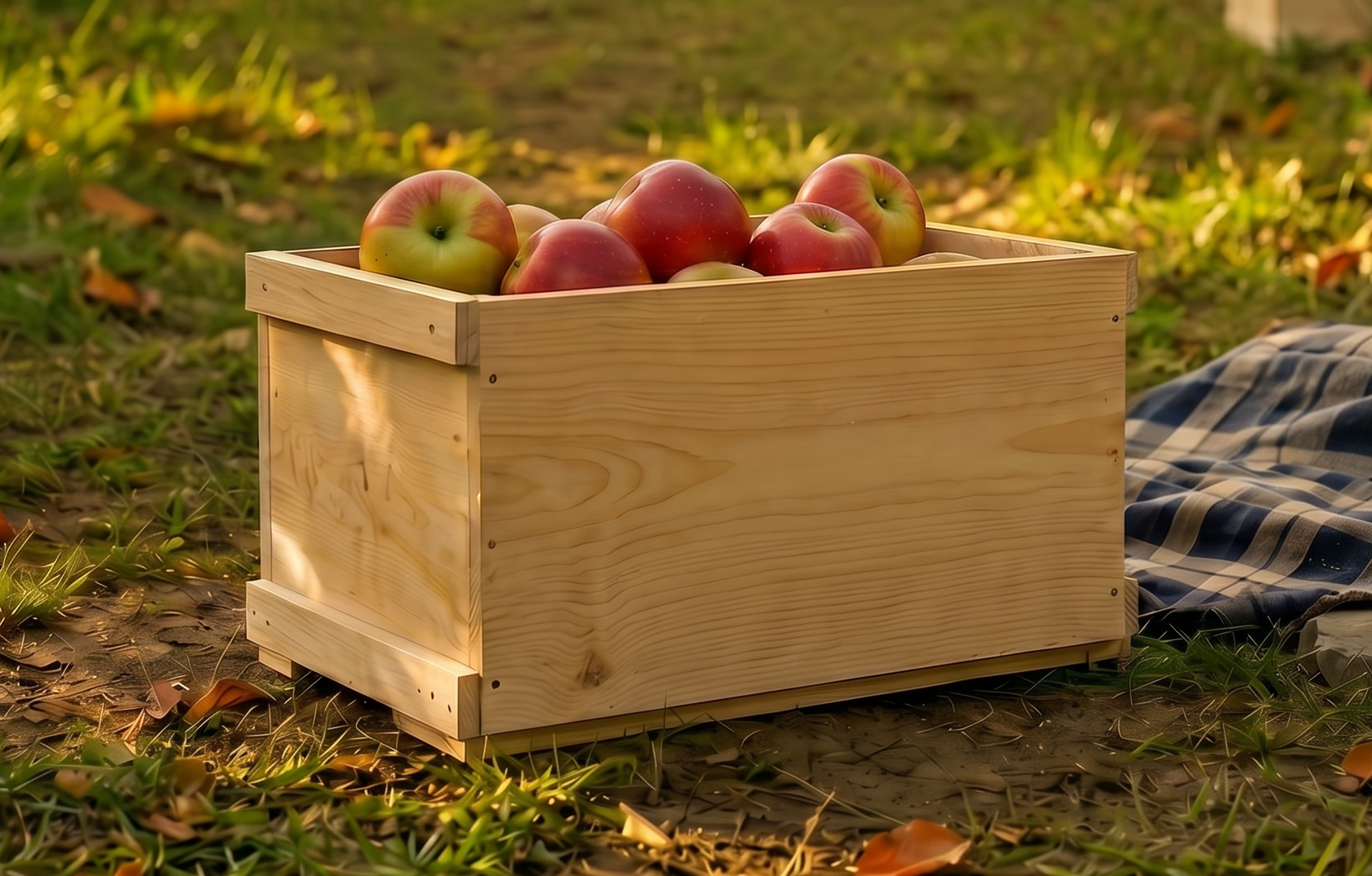 Bushel Apple Box