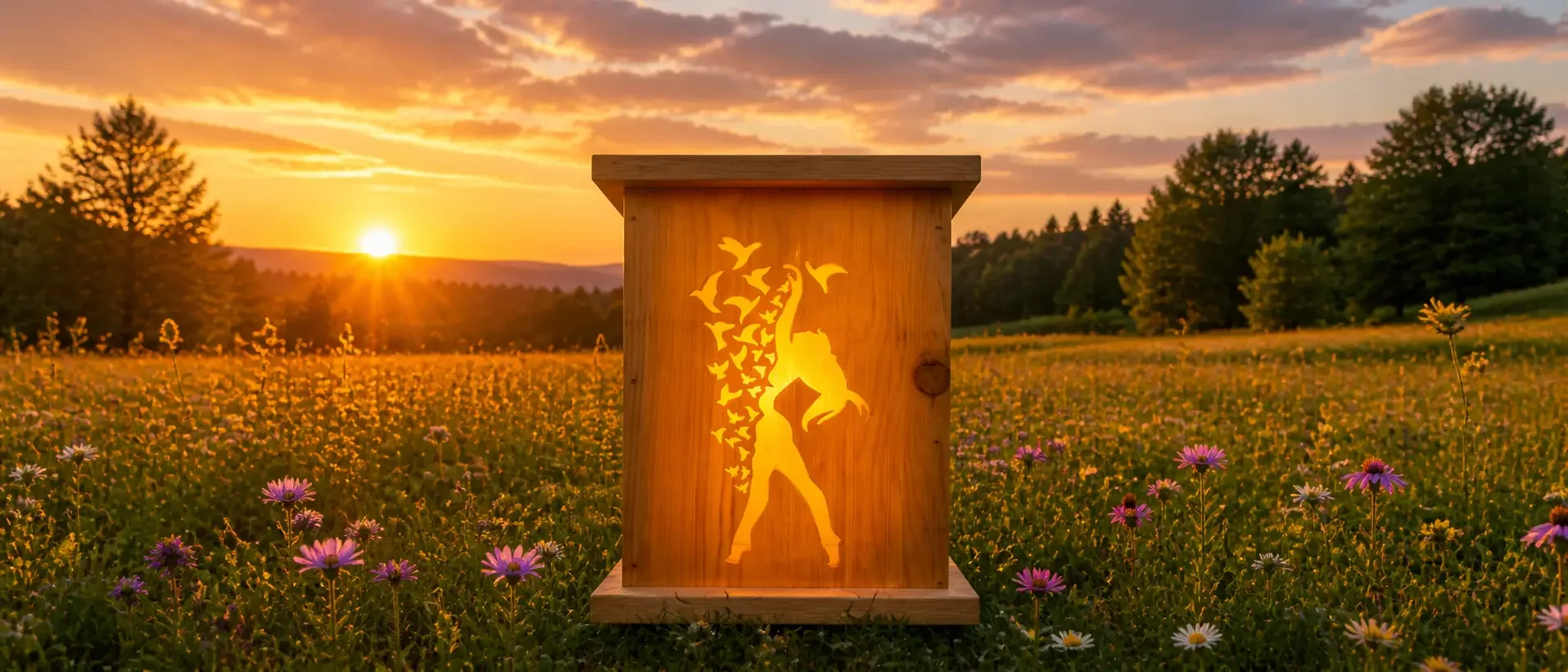Wings Of Hope Solar Luminary