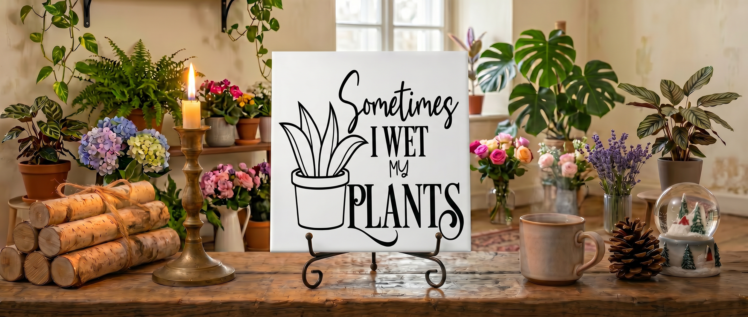 Sometimes I Wet My Plants