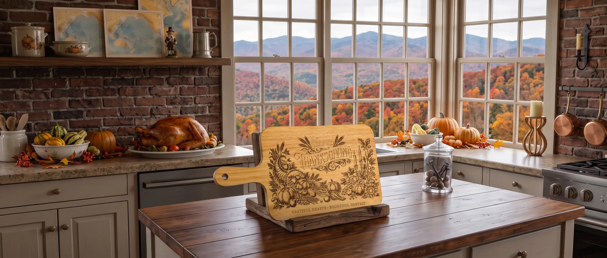 Happy Thanksgiving Cutting Board