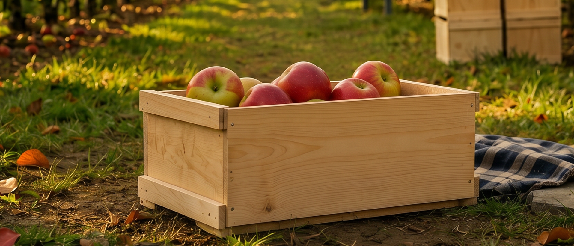 Bushel Apple Box