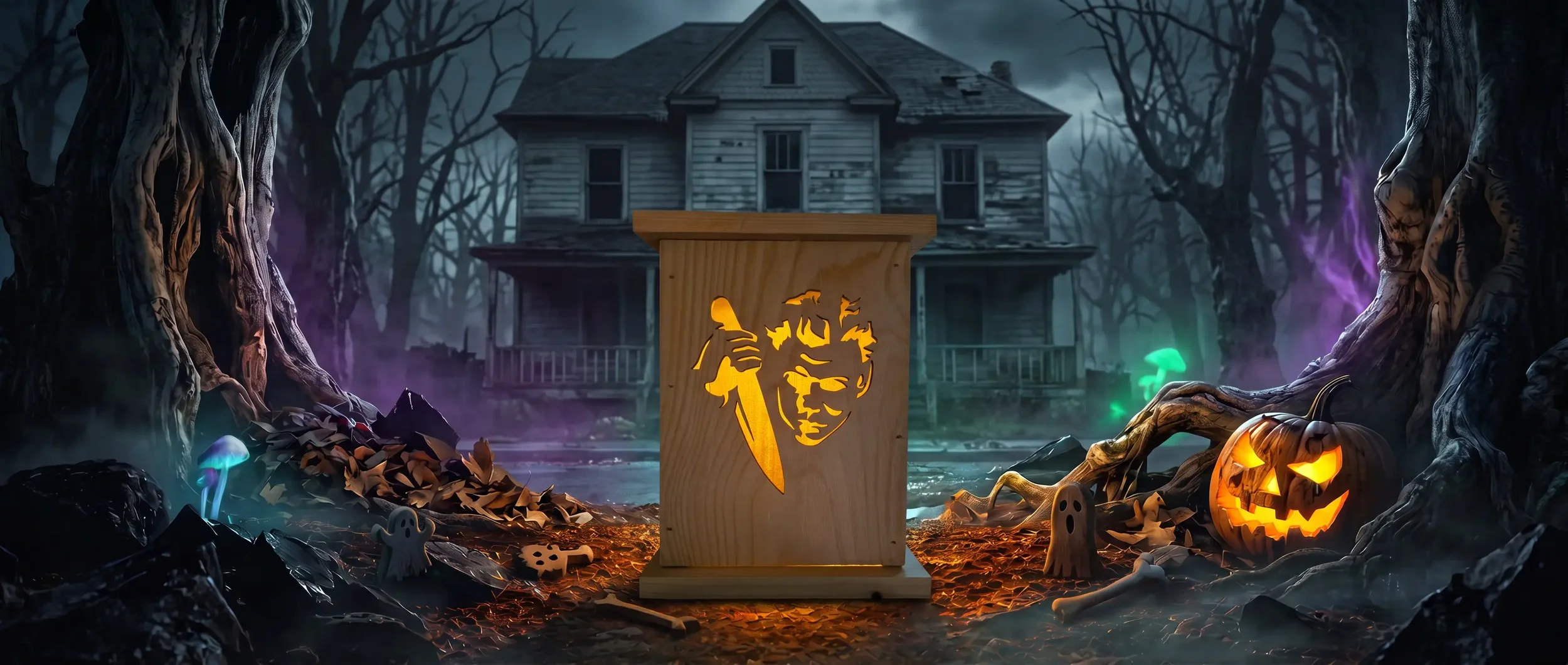 Michael Myers Solar Luminary