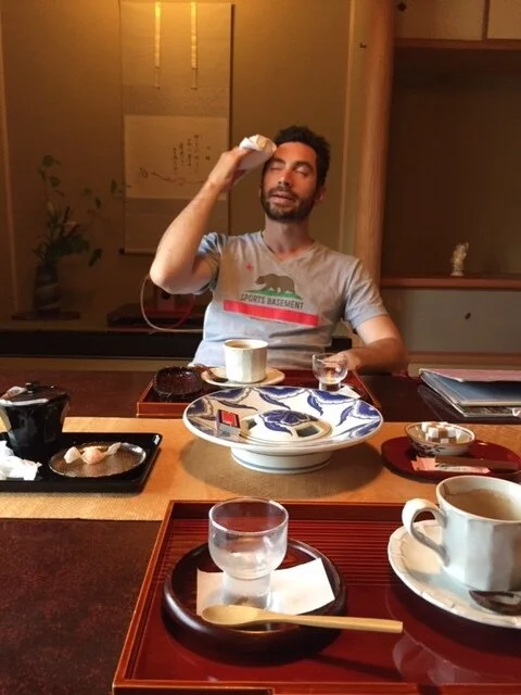 Having a third wave moment in Kyoto. 2015.