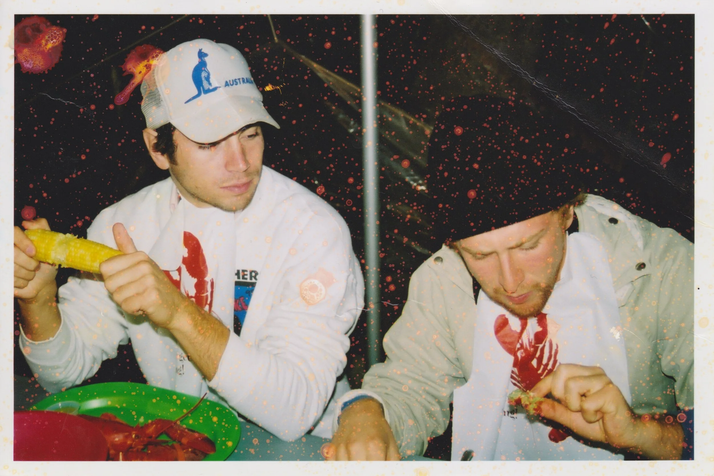 Ben and I in Rockport, Maine. 2004.