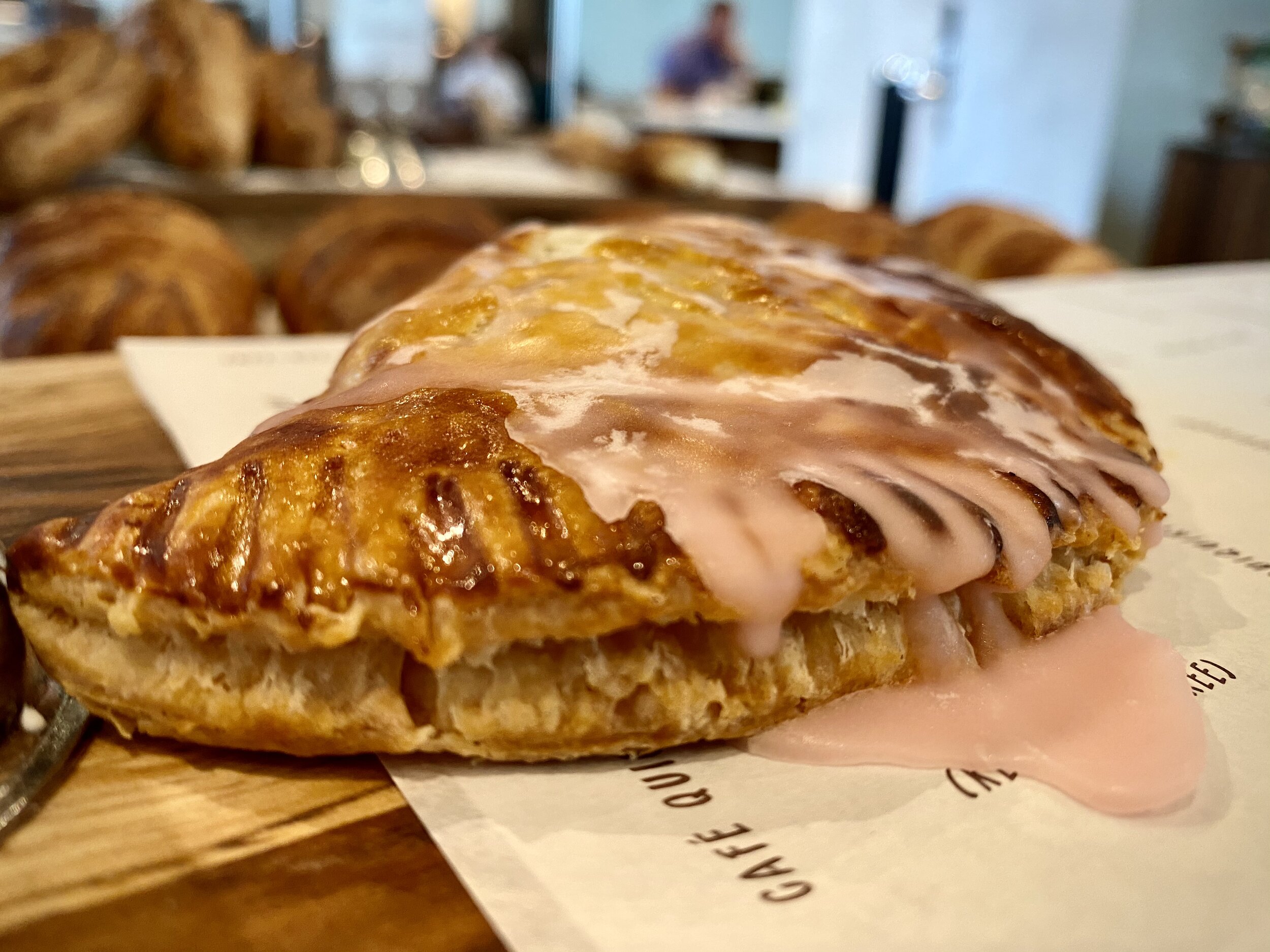 Guava poptart from Café Quiquiriqui.