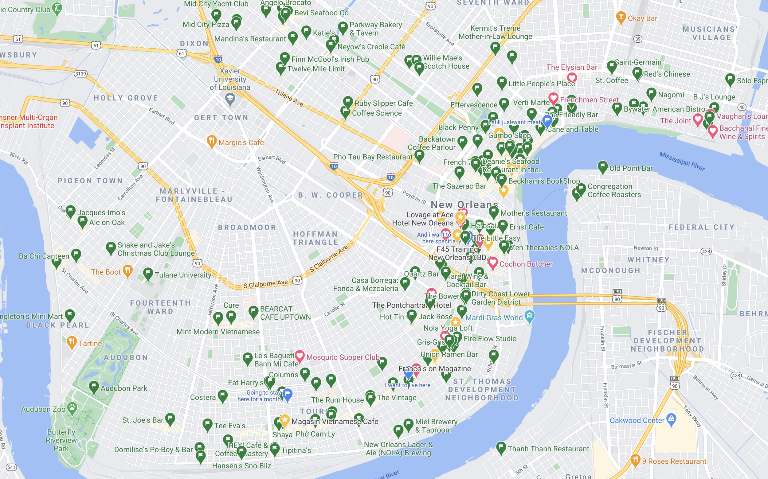 Five Days of Unbearable Hangovers in New Orleans