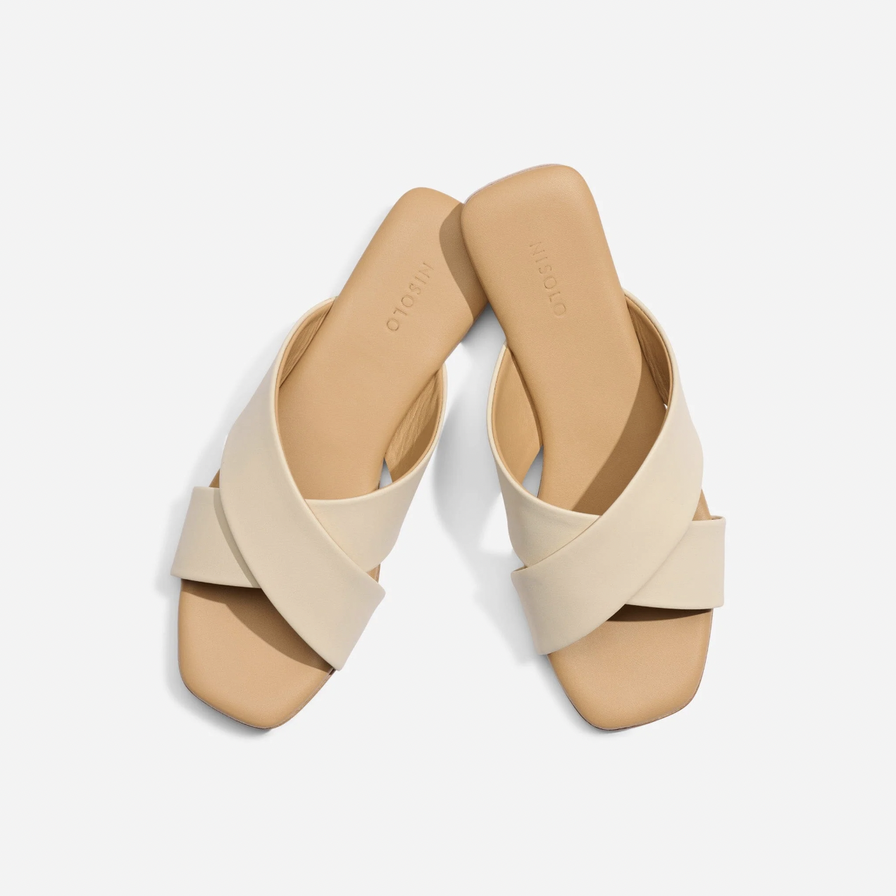 Nisolo Catalina Slide Sandal - Bone