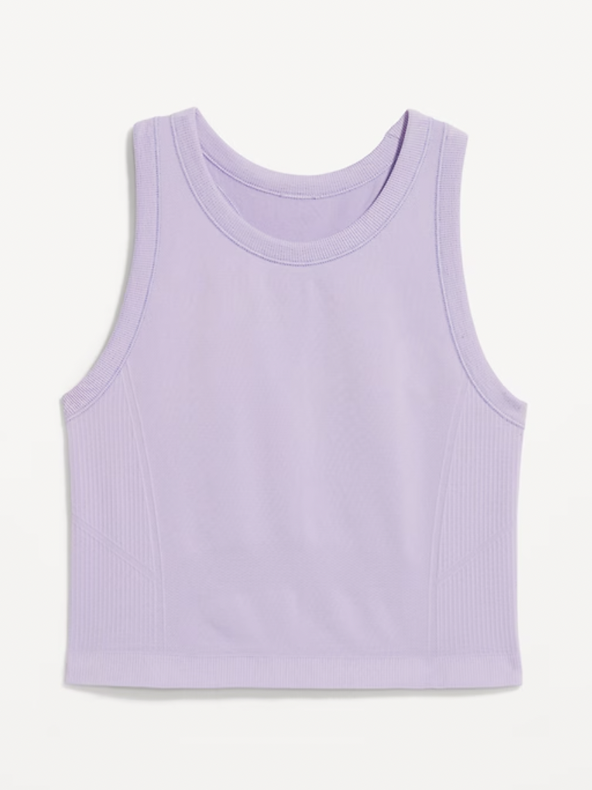 Seamless Crop Performance Tank Top