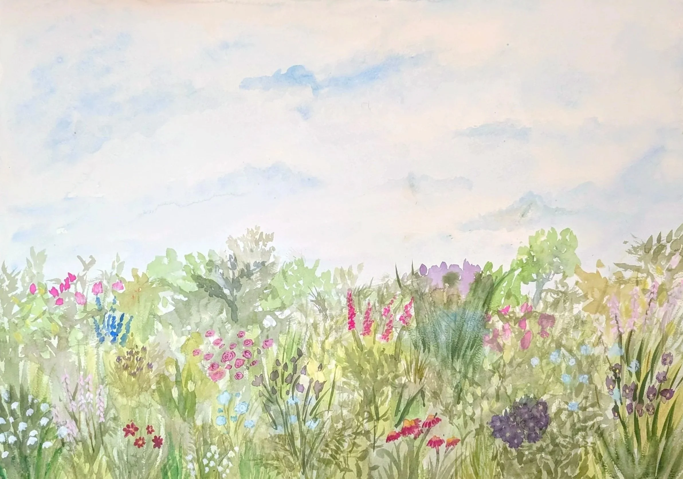 22x30 Watercolor Commission (Private Collection)