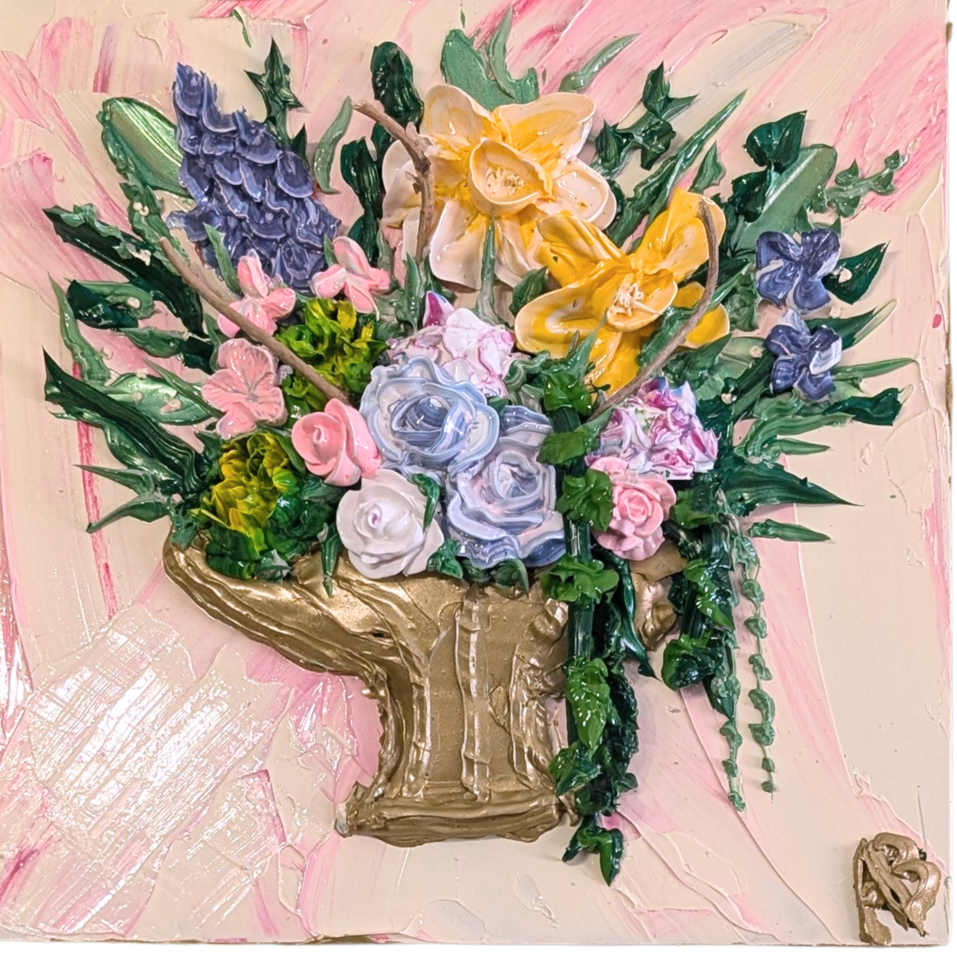 Celebration Bouquet Series 2, 12x12, available $750