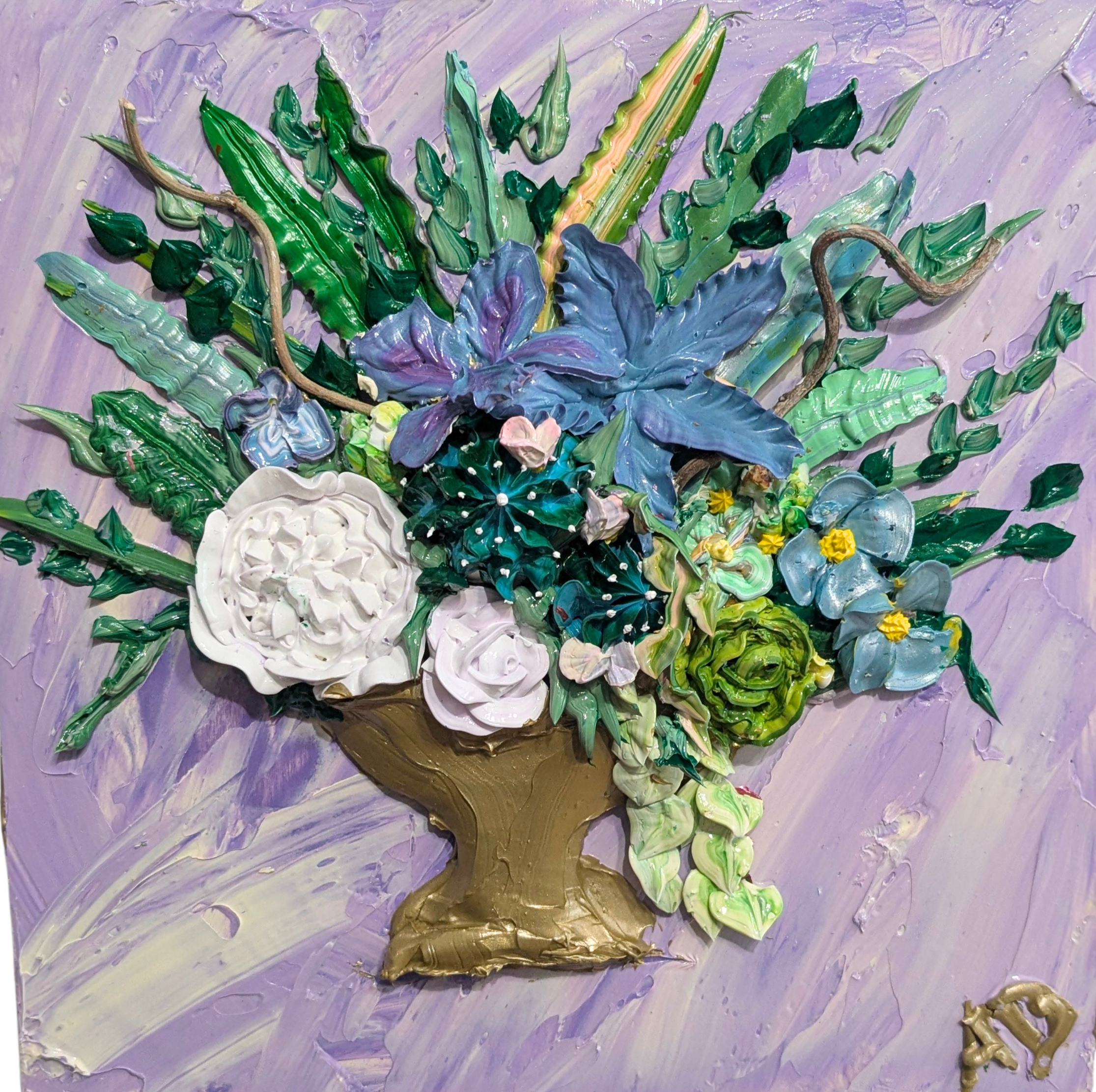 Celebration Bouquet Series 1, 12x12, available through Era Contemporary $750 