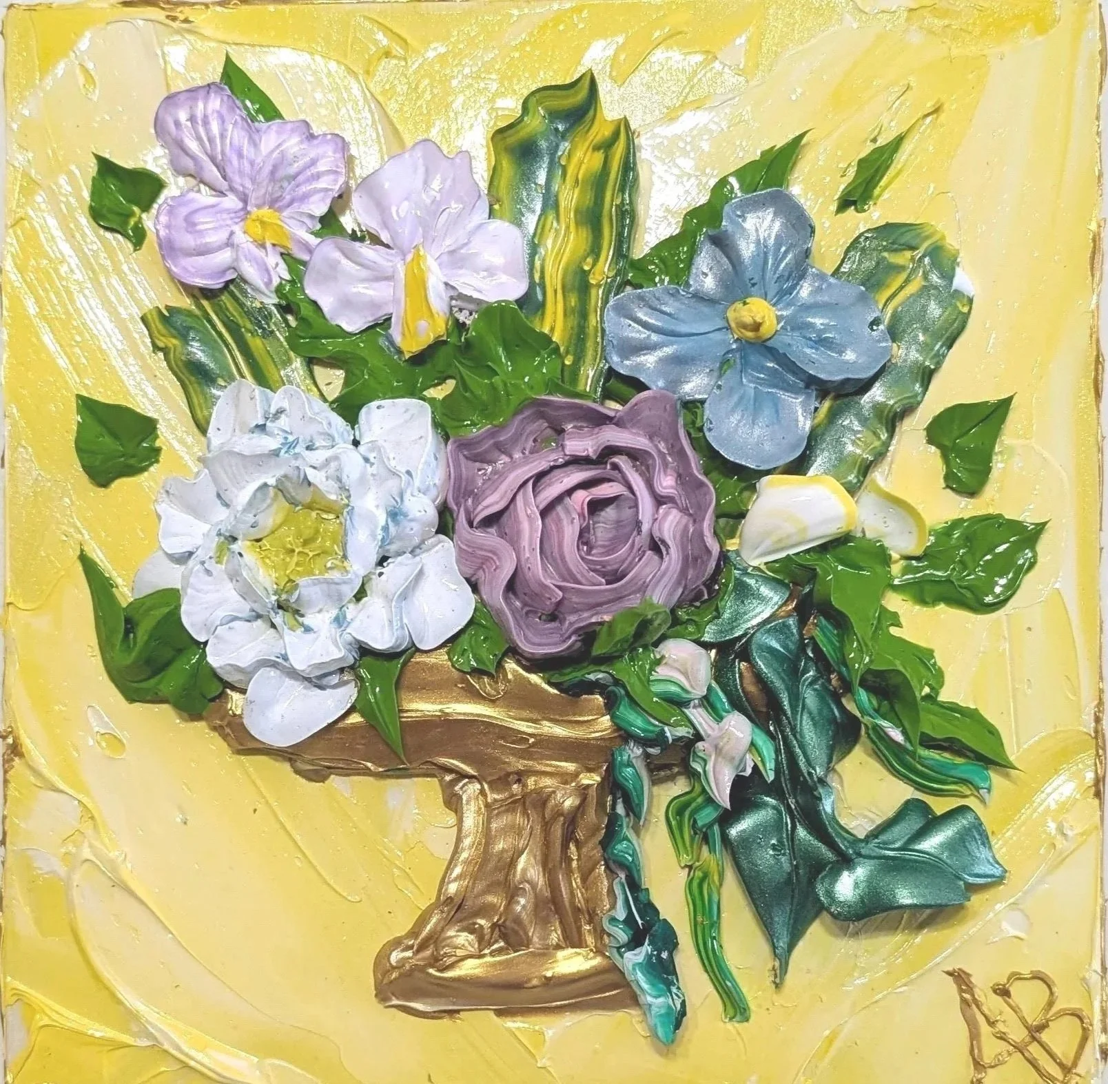 Celebration Bouquet Series mini 2 , 8x8, available $450