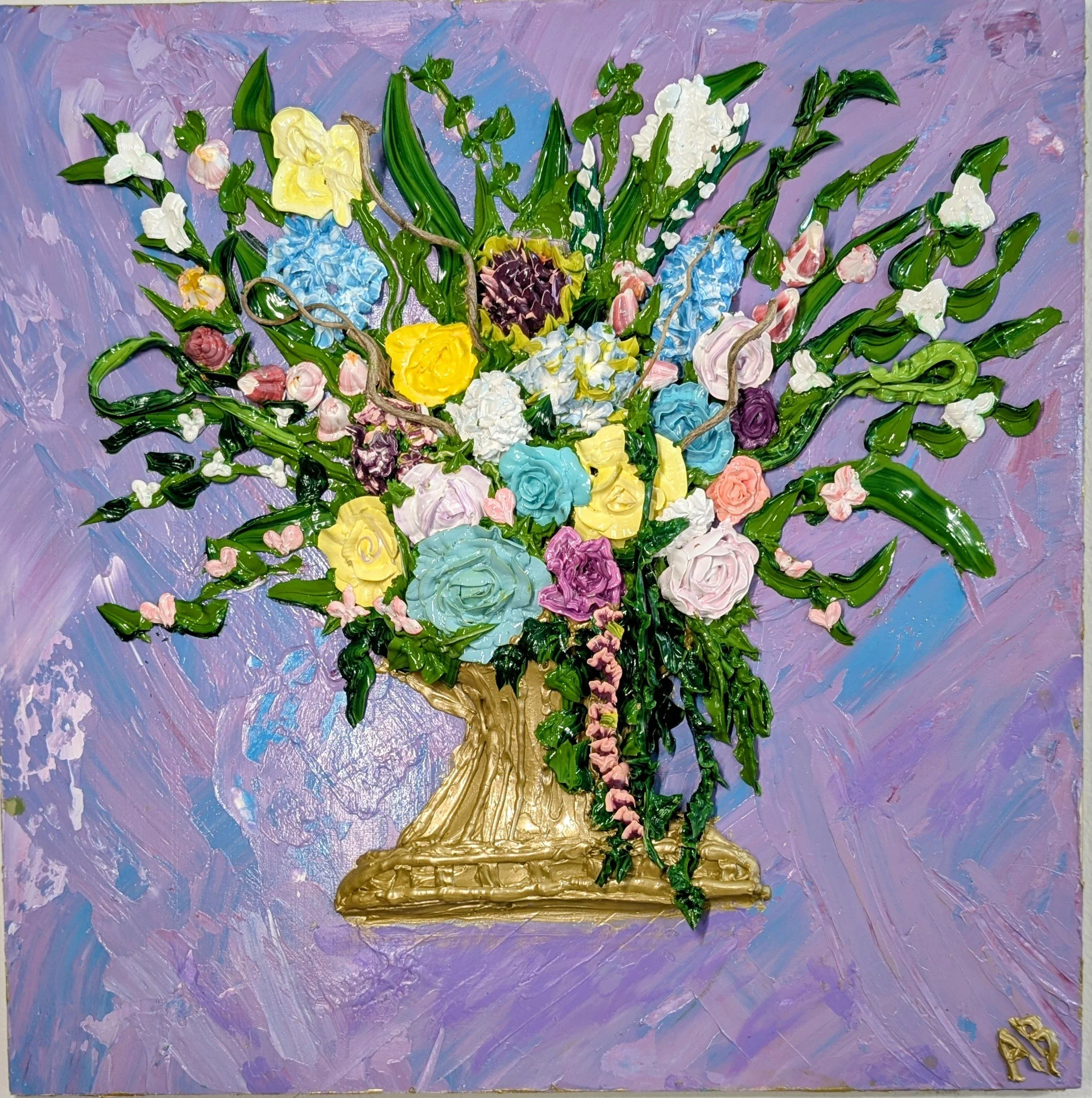 Celebrations #2, Mixed media, 24x24, 2026