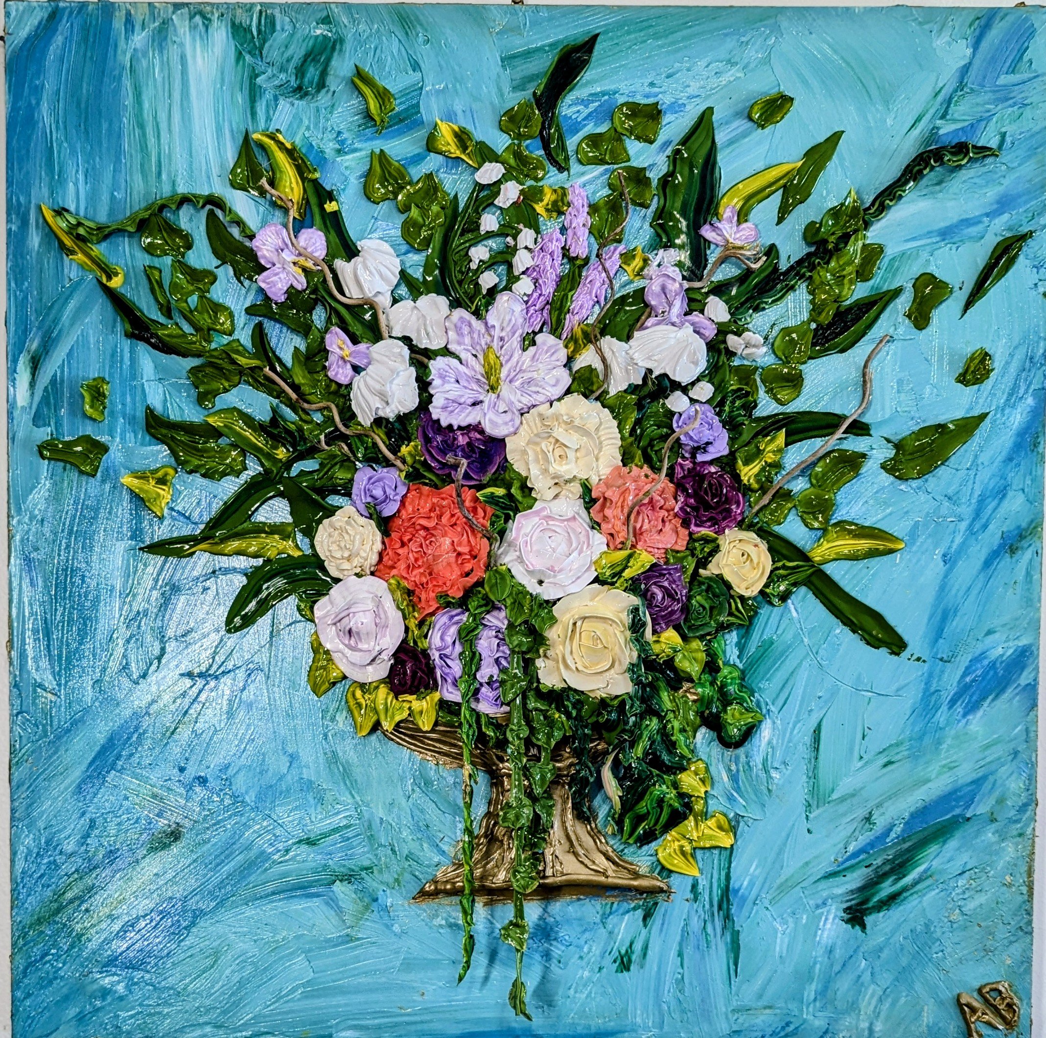 Celebrations #1 - Transitions, Mixed Media, 24x24, 2026 