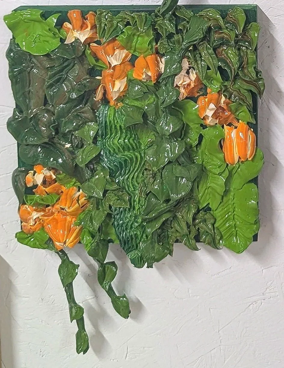 Fall Floral Wall #3