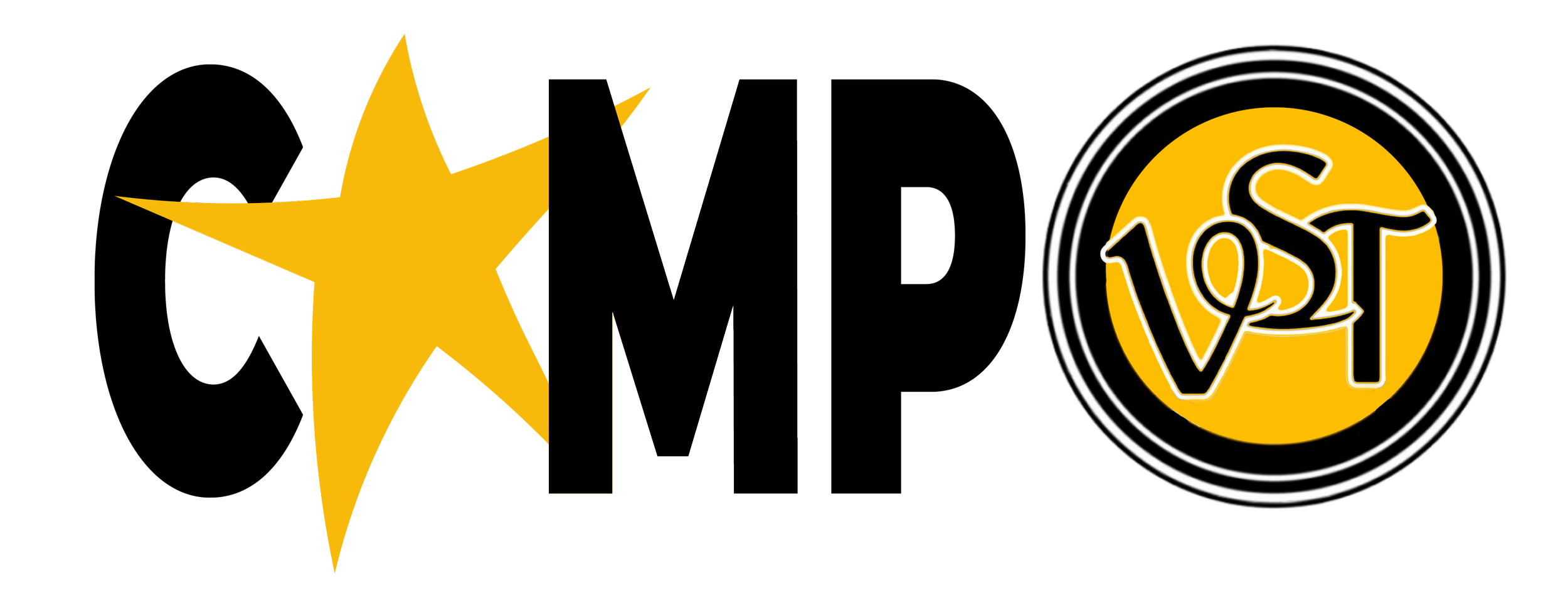 Logo with a large gold star, black and white text, and a circular emblem with the words 'TOP 1%' inside.