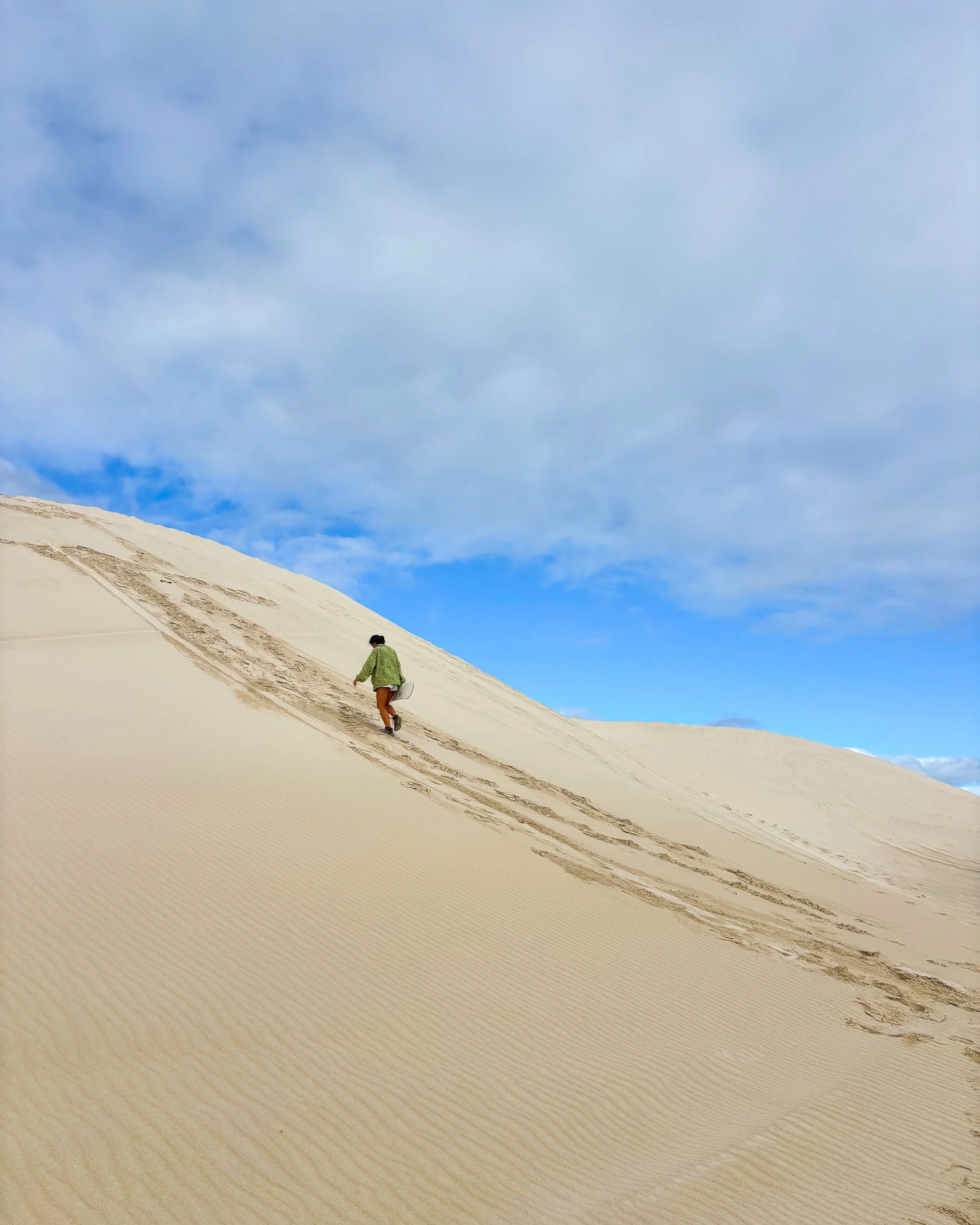 Lancelin sand dunes.