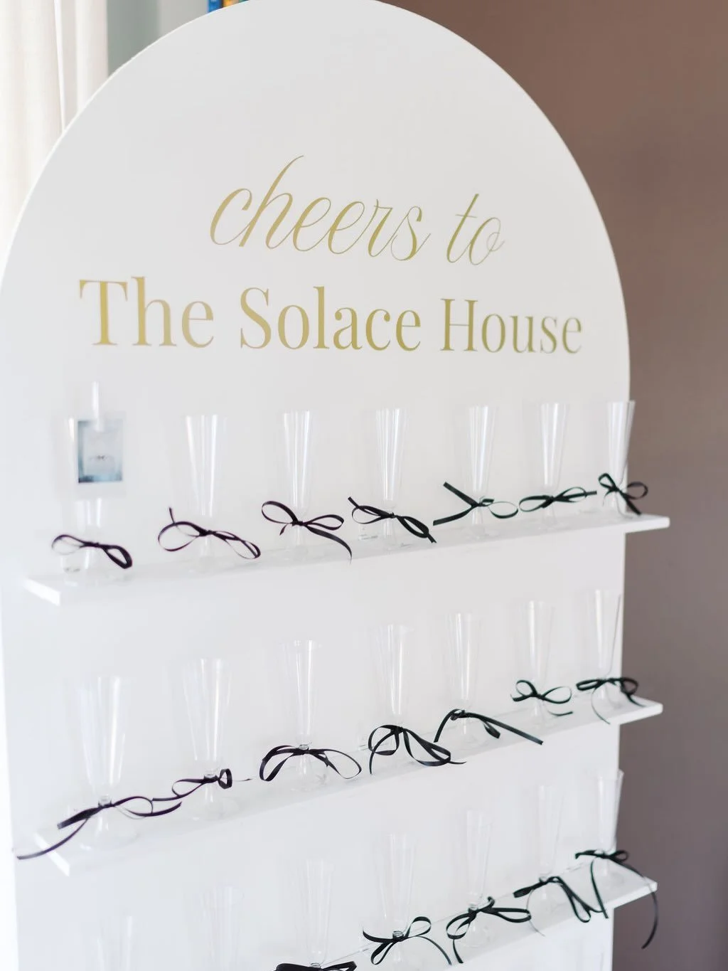 A dream, a room full of people we love, and a whole lot of champagne. 🥂

Over 100 people came through the doors to celebrate The Solace House with us, and honestly, getting to see this space filled with so many people who have supported this crazy l