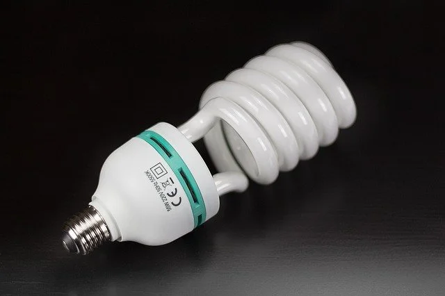 Fluorescent Light Bulb (CFL) - Santa Barbara or Goleta Recycling Centers, UCSB Hazardous Waste Facility