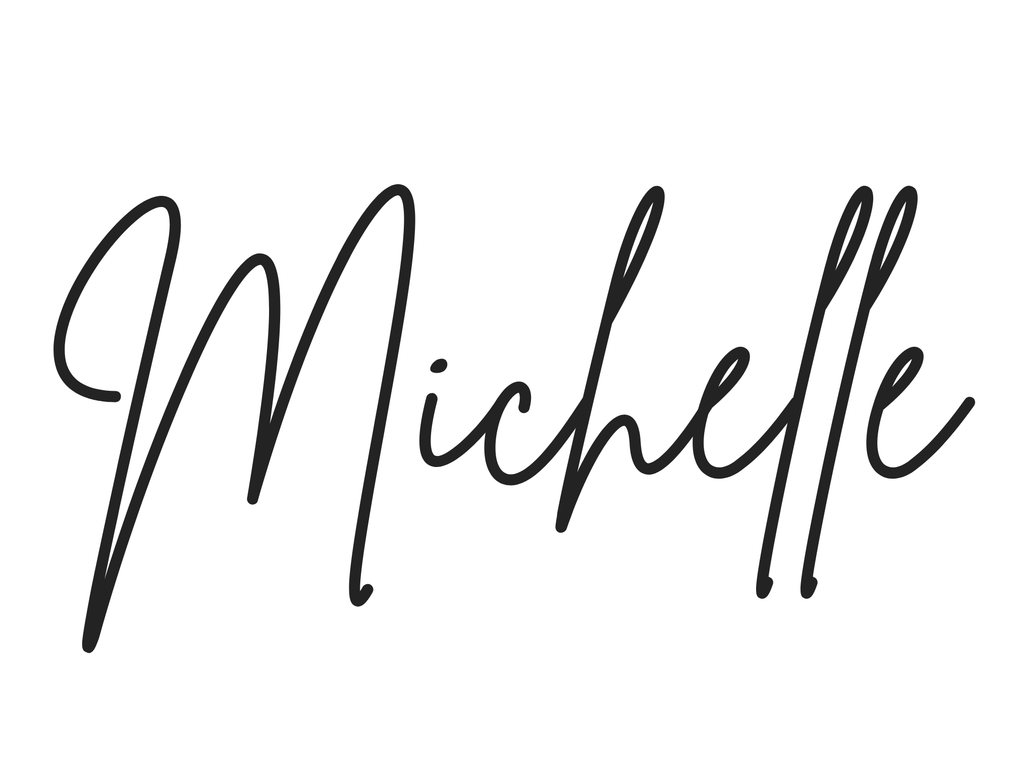 Black background with stylish gray cursive text that says "Mentalliche".