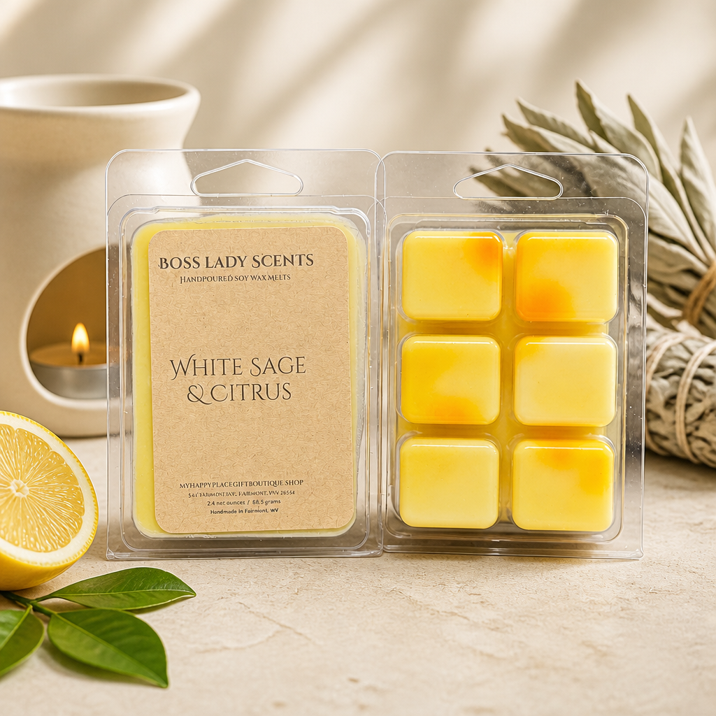 White Sage & Citrus Aromatherapy Wax Melts
