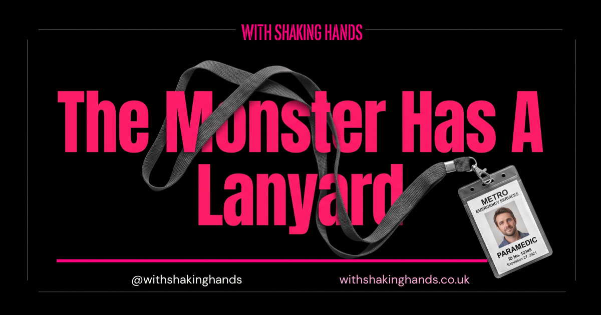 The Monster Has A Lanyard