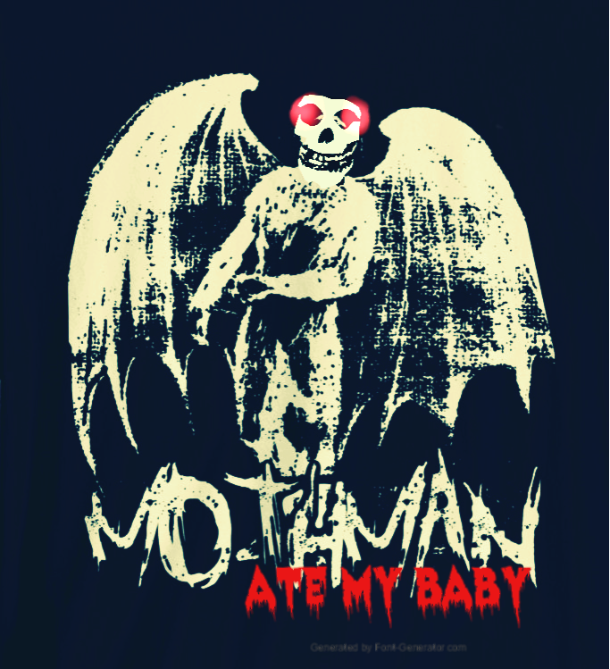 Punk rock mothman