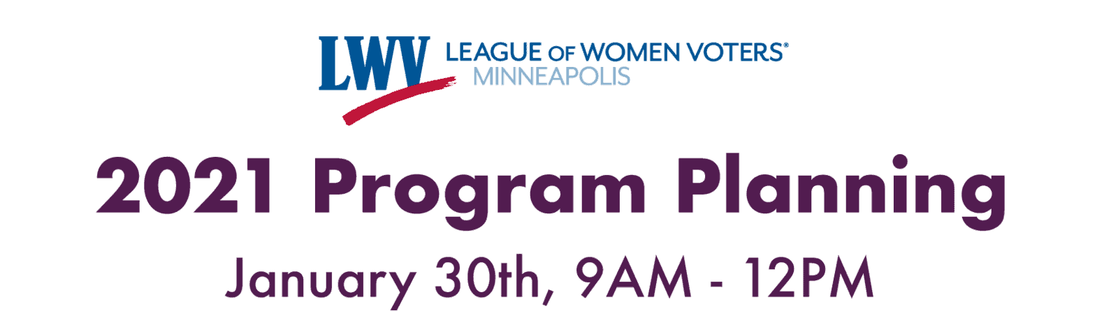 LWVMpls Program Planning 2021
