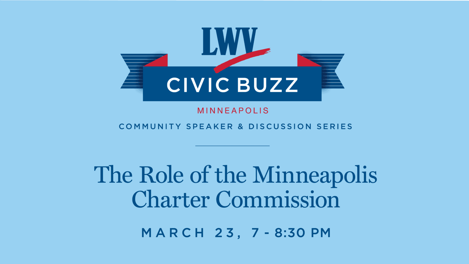 Civic Buzz: The Role of the Minneapolis Charter Commission on March 23