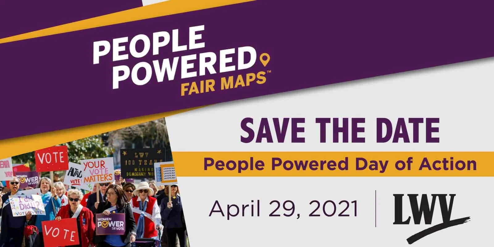 “People Powered Fair Maps" Action Day is tomorrow.