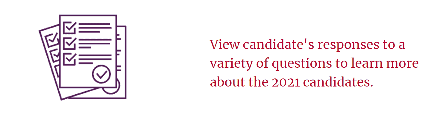 New! View Candidate Questionnaires!